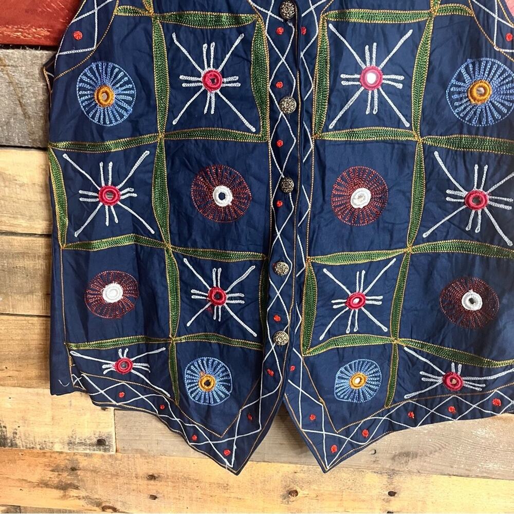 County Seat Nuovo Blue Vest Size‎ Large - Picture 7 of 10